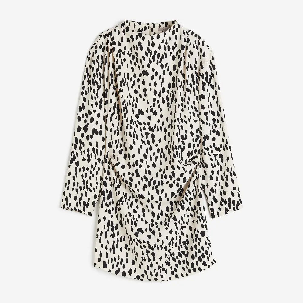 

Платье H&M Draped, кремовый, Бежевый