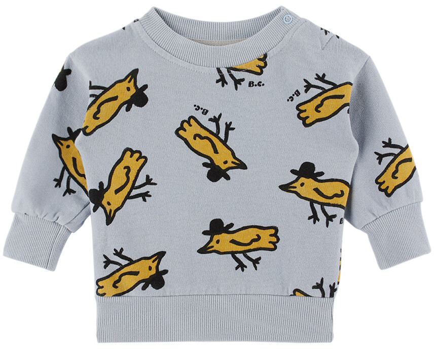 

Голубая толстовка Mr. Birdie Bobo Choses