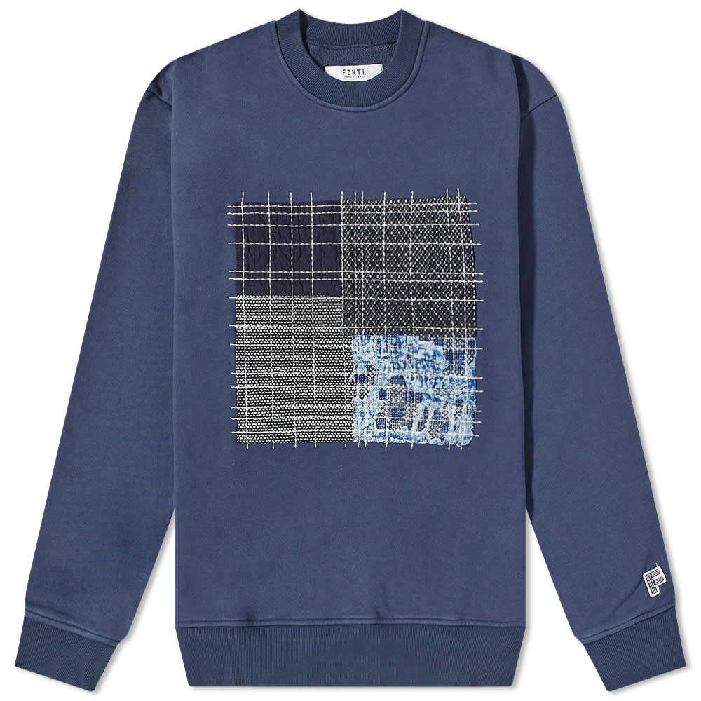 

Толстовка FDMTL Boro Patchwork Crew Sweat