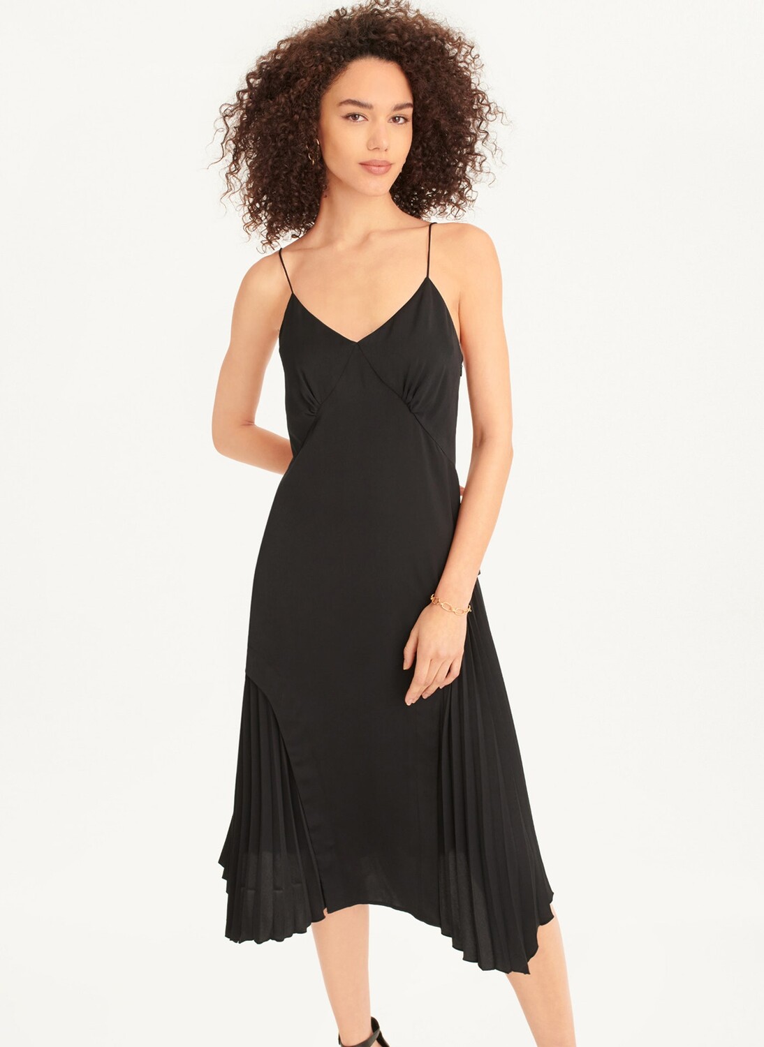 

Платье с V-образным вырезом DKNY