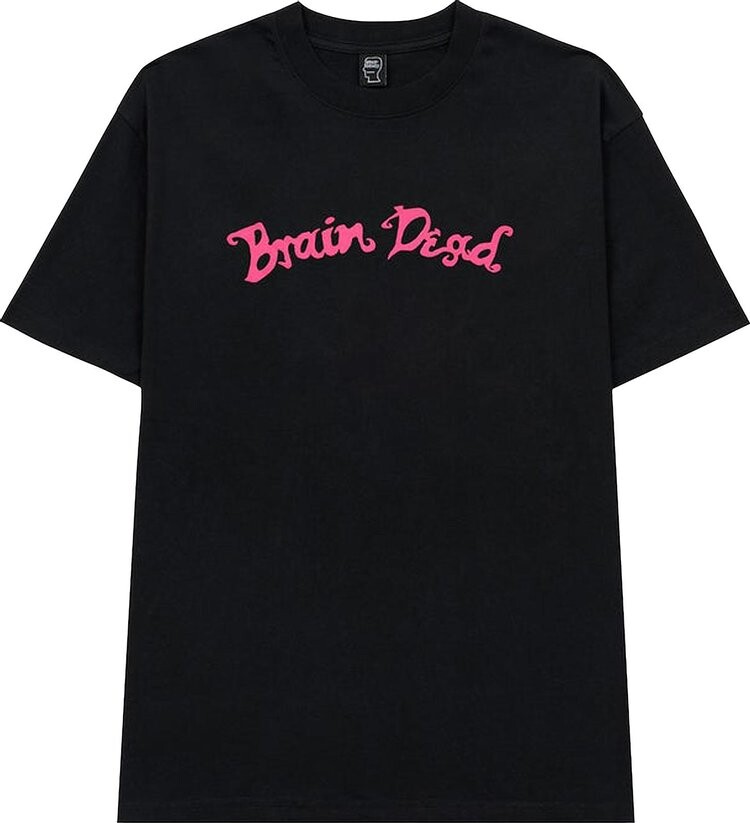 

Футболка Brain Dead Monty Logo Tee 'Black', черный