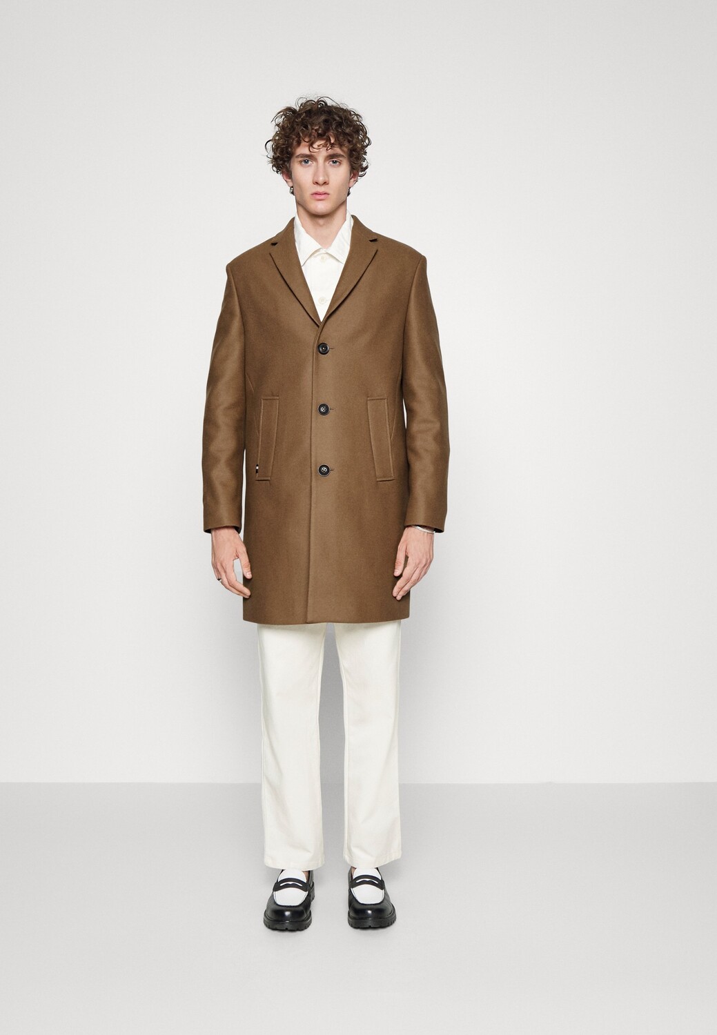 

Пальто классическое Tommy Hilfiger Tailored, хаки