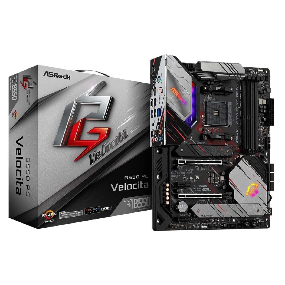 

Материнская плата ASRock B550 Phantom Gaming Velocita, AM4