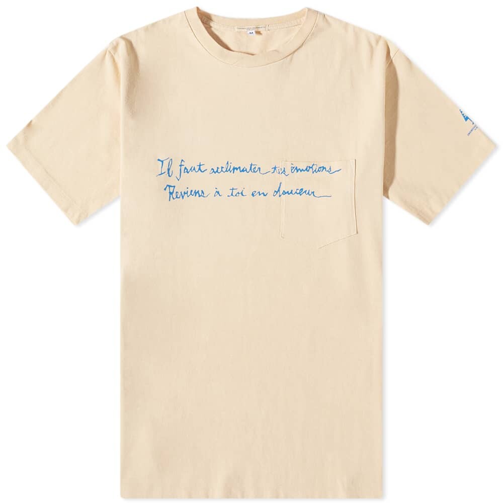 

Футболка Engineered Garments Emotion Cross Crew Tee