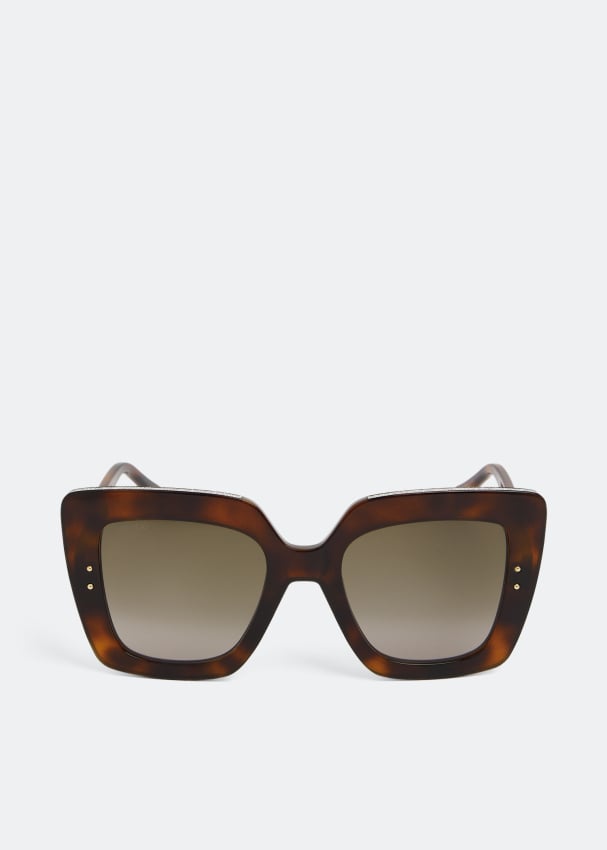 Солнечные очки JIMMY CHOO Auri sunglasses, коричневый солнцезащитные очки jimmy choo pam s