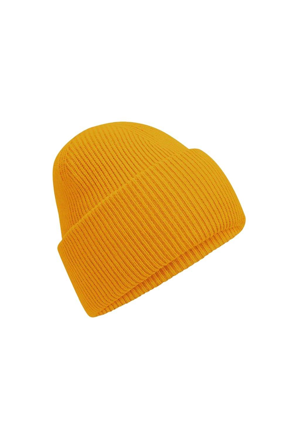 цена Классическая шапка с глубокими манжетами Beechfield, желтый