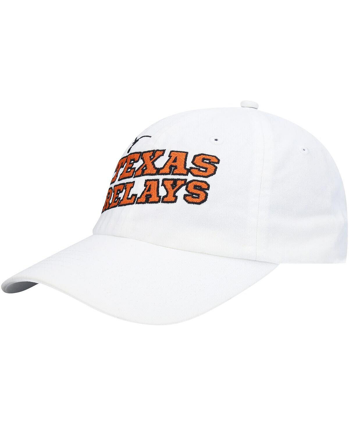 

Мужская белая регулируемая шляпа Texas Longhorns Edge 289c Apparel