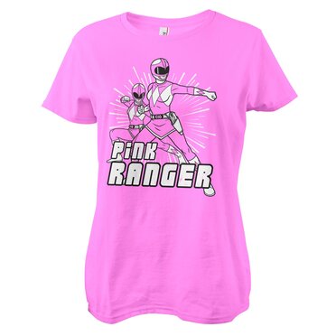 Футболка Power Rangers Pink Ranger Girly Tee, розовый фигурка reaction figure mighty morphin power rangers wave 2 – pink ranger 9 см