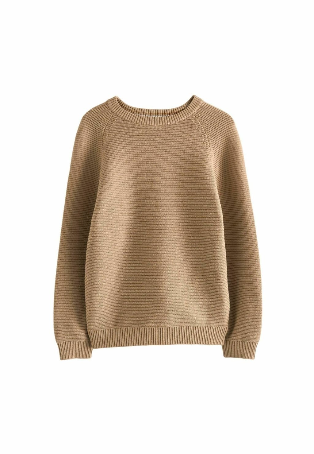 

Вязаный свитер CREW WITH STAG Next, цвет neutral tan