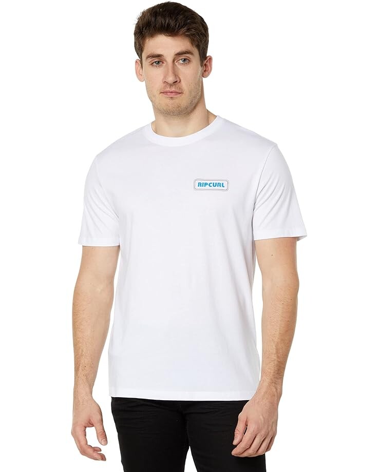 

Футболка Rip Curl Surf Revivial Sunset Short Sleeve Tee, белый