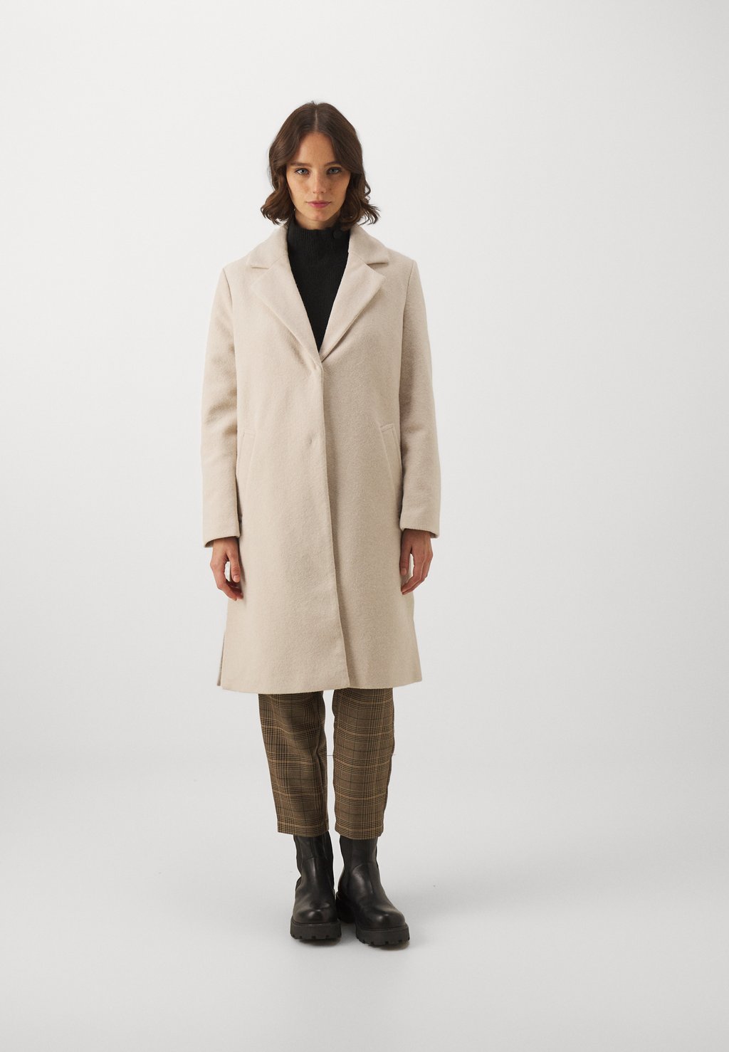 

Пальто Vero Moda Petite VMSTACEY LONG COAT, цвет oatmeal