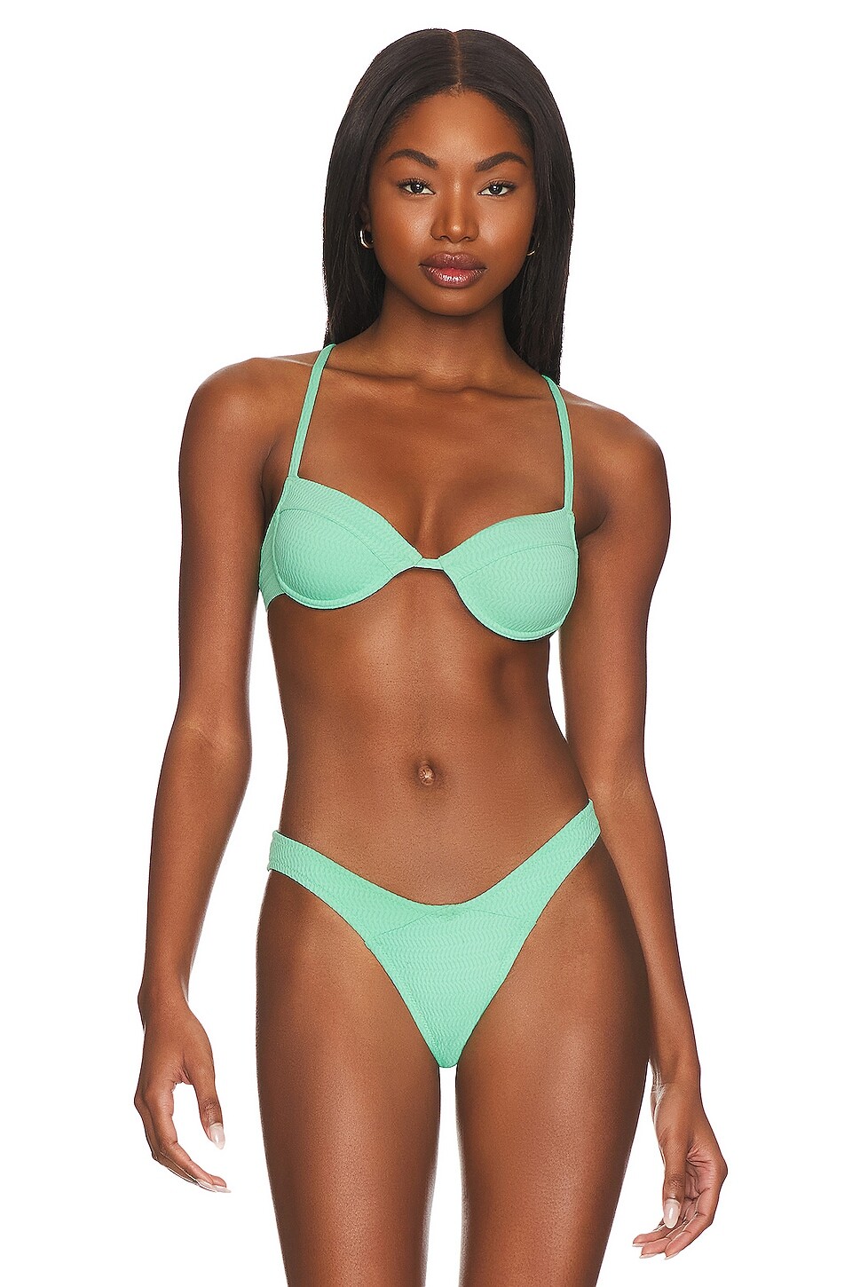 

Топ бикини Solid & Striped Sienna, цвет Seafoam