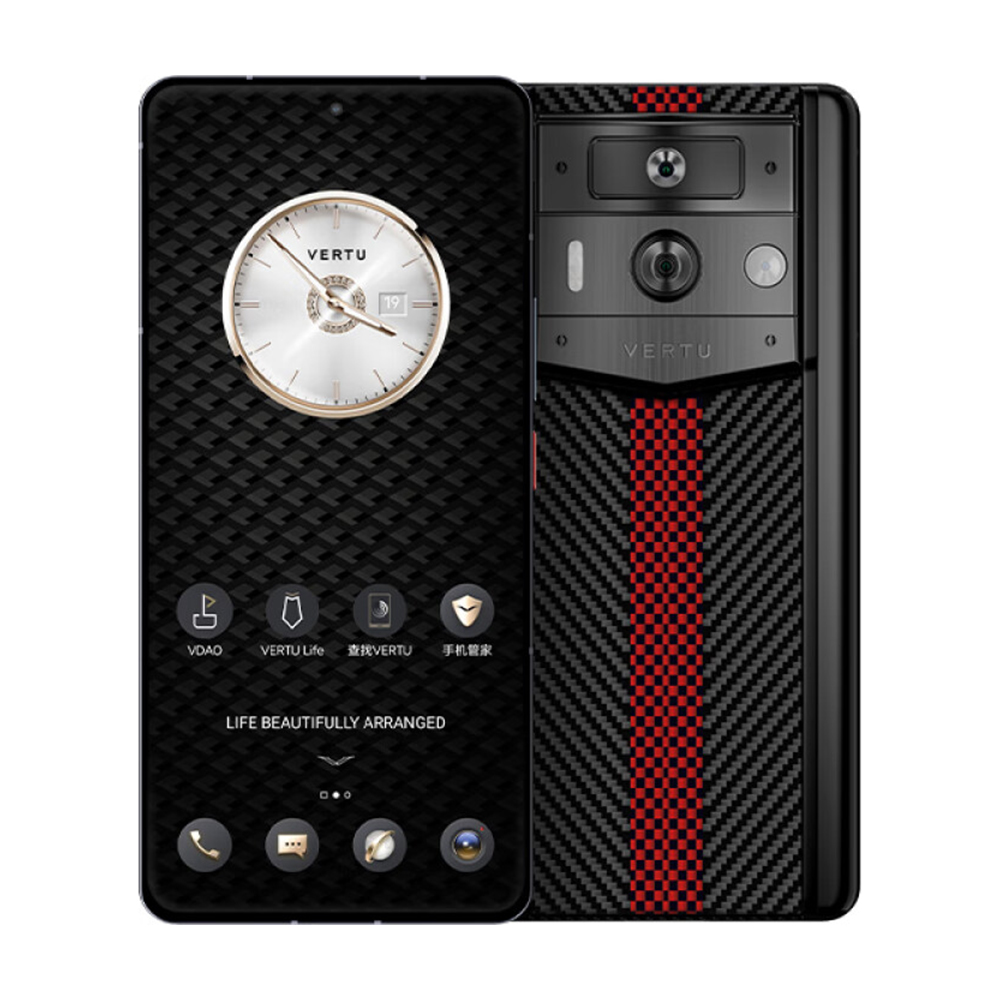 Смартфон Vertu Metavertu 2 Carbon Fortune Flame, 12 ГБ/512 ГБ, 2 Nano-SIM,  черный/красный – купить с доставкой из-за рубежа через платформу  «CDEK.Shopping»