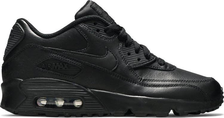 Кроссовки Nike Air Max 90 LTR GS 'Black', черный кроссовки nike air max 90 ltr черный