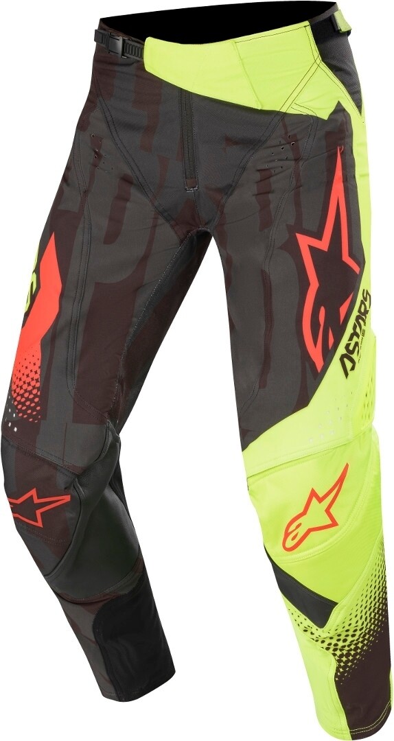 

Штаны для мотокросса Alpinestars Techstar Factory, черный/неоновый
