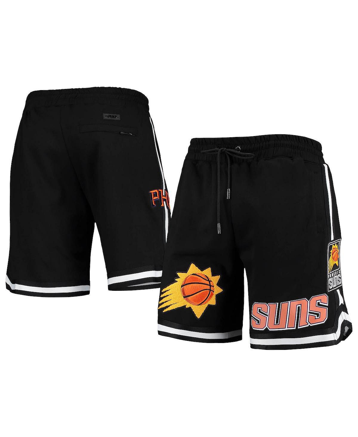 Мужские черные шорты из синели phoenix suns Pro Standard, черный рюкзак phoenix suns premium на колесиках