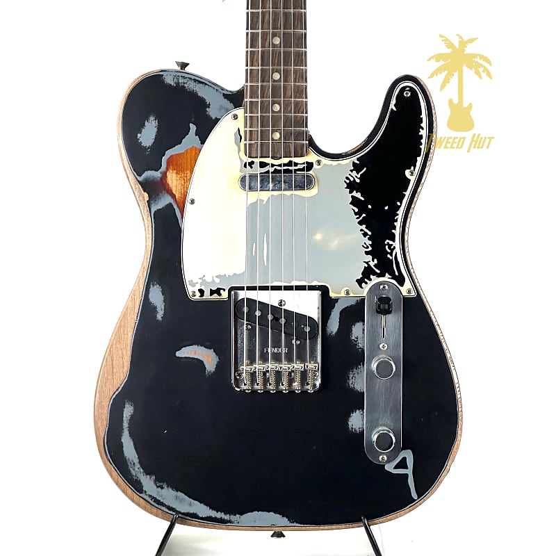цена Fender Joe Strummer Telecaster, накладка на гриф из палисандра, черный Joe Strummer Telecaster, Rosewood Fingerboard, Black