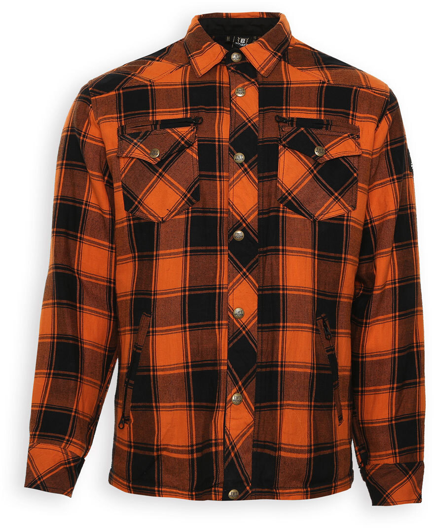 

Рубашка Bores Lumberjack с длинным рукавом, оранжевый/черный