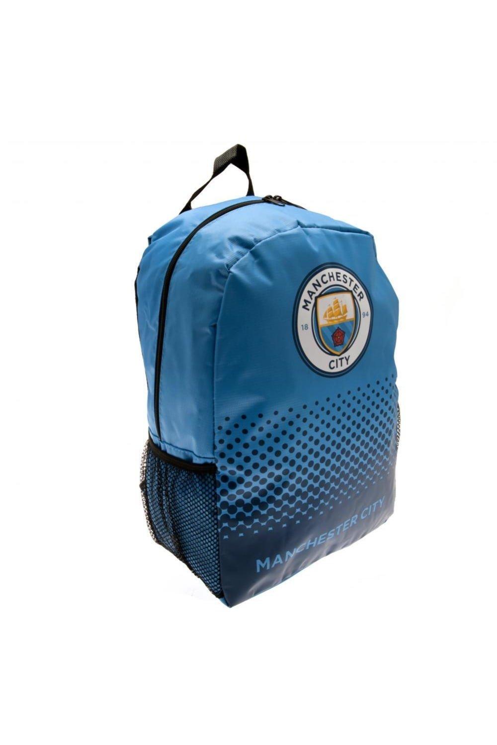 цена Рюкзак с дизайном Fade Manchester City FC, синий