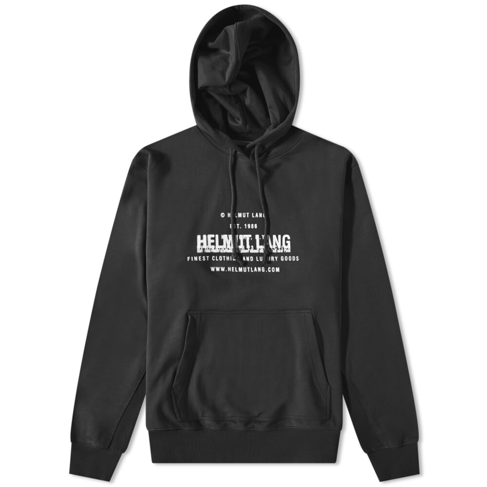 

Толстовка Helmut Lang Spray Logo Hoody