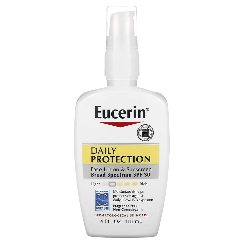 Солнцезащитный лосьон для лица Eucerin SPF 30, 118 мл детский солнцезащитный лосьон для кожи eucerin spf 50 118 мл