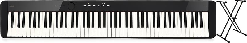 

Цифровое пианино Casio Privia PX-S1100 — черный комплект со стойкой для клавиатуры On Stage KS8191 Bullet Nose с фиксатором Casio + On-Stage PX-S1100BK=1 KS8191XX=1