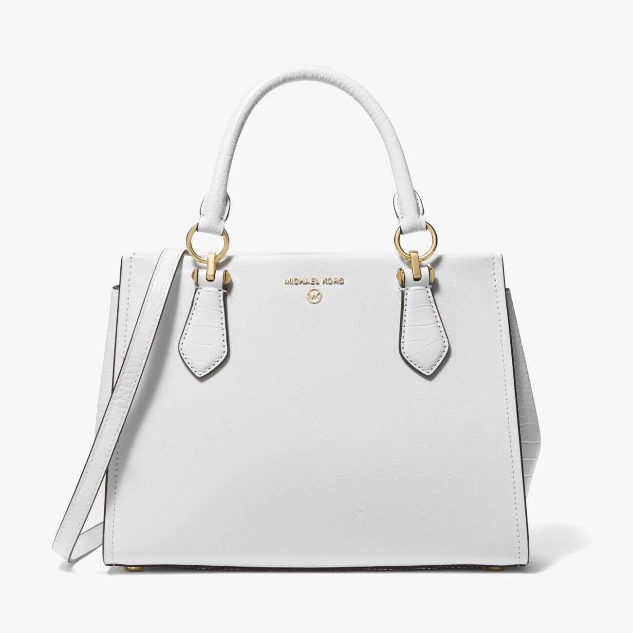 

Сумка-портфель Michael Michael Kors Marilyn Medium Saffiano Leather, белый