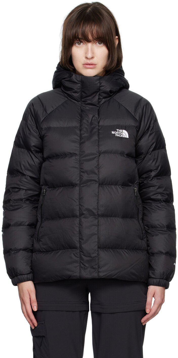 

Черный пуховик из гидреналита The North Face