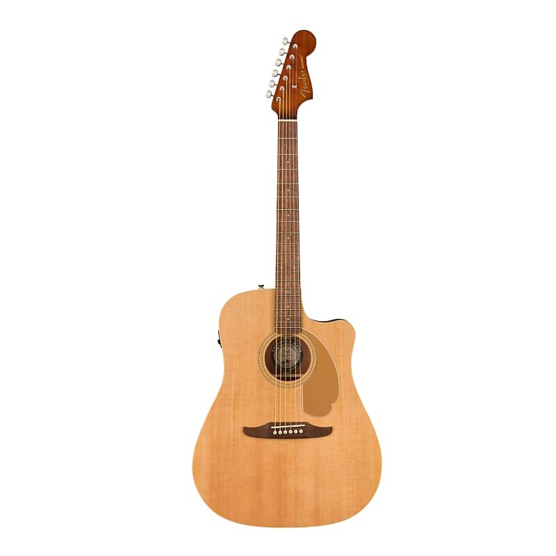 

Fender Redondo Player 6-струнная акустическая гитара (правая, натуральная) Fender Redondo Player 6-String Acoustic Guitar (Right-Hand, Natural)