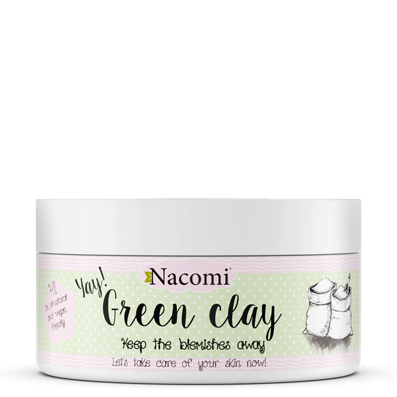 

Nacomi Green Clay увлажняющая зеленая глина 65г