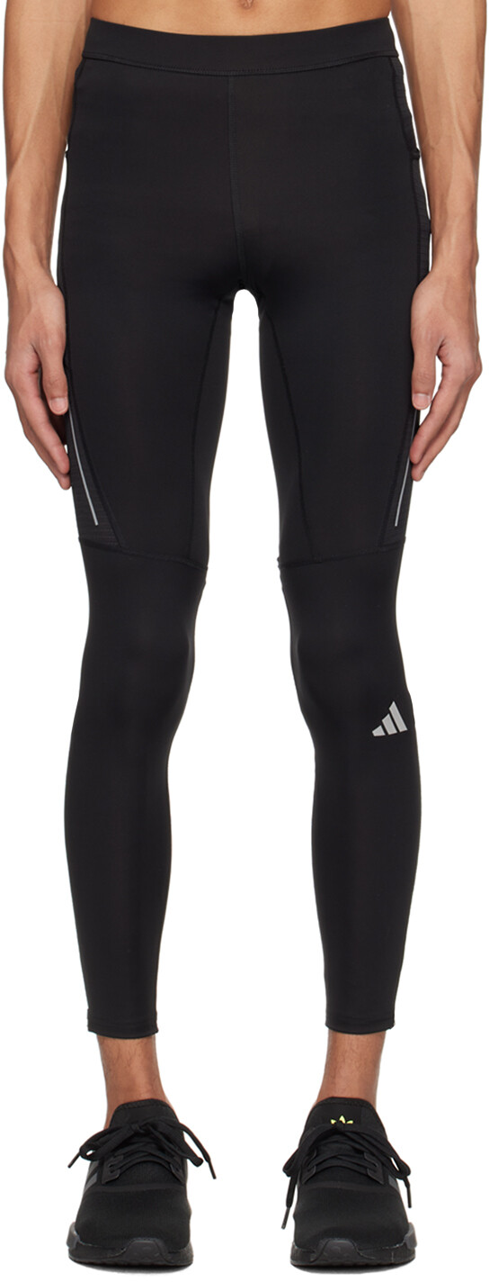 

Черные леггинсы Own The Run adidas Originals, Черный