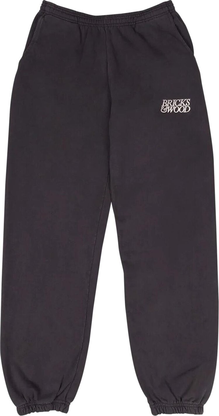 

Спортивные брюки Bricks & Wood Logo Sweatpants 'Midnight', черный