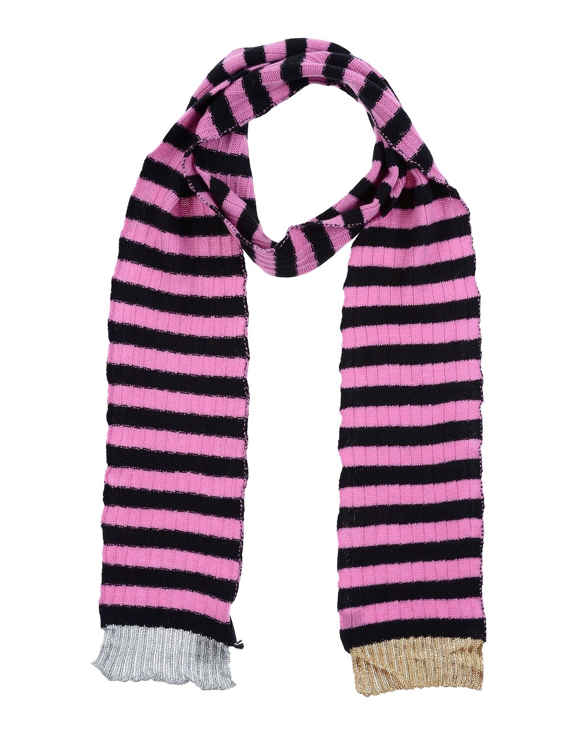 

Шарф Gucci Scarves and foulards, розовый, черный