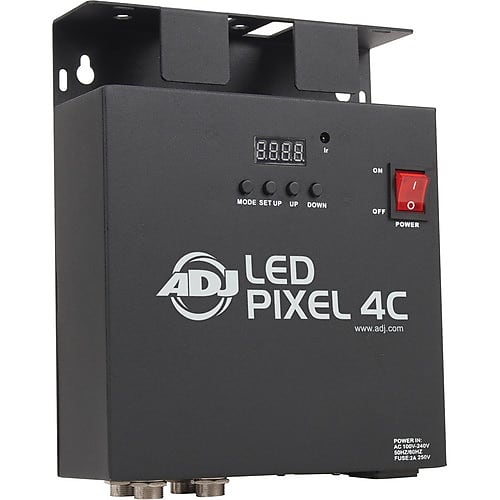 American DJ LED Pixel 4C, 4-канальный драйвер/контроллер для системы LED Pixel Tube 360 LED Pixel 4-Channel Driver/Controller for LED Pixel Tube 360 System цена и фото