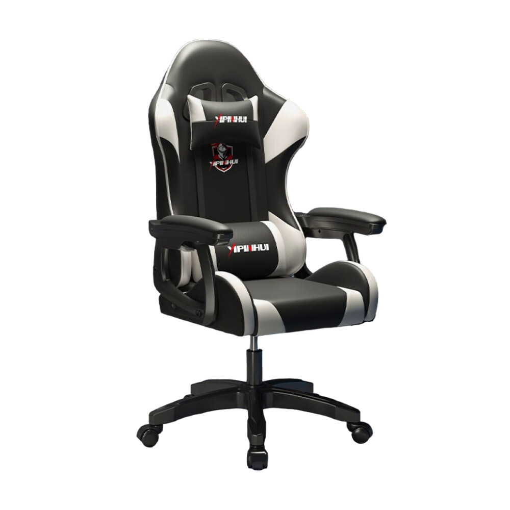 

Игровое кресло Yipinhui DJ-06 eSports, 3 Gen, алюминий, черный/белый
