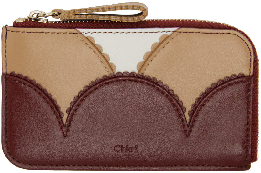 

Бордовый кошелек Linda Chloé