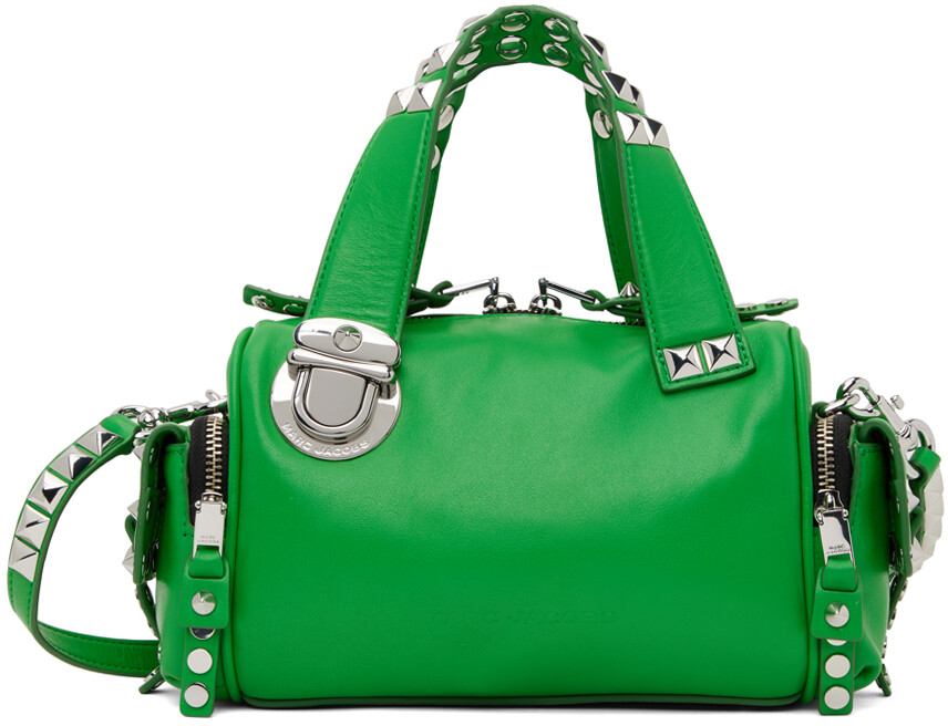 Зеленая мини-сумка The Satchel Marc Jacobs