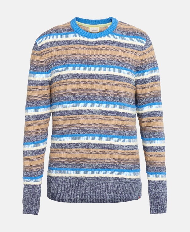 

Джемпер с длинными рукавами Scotch & Soda, синий