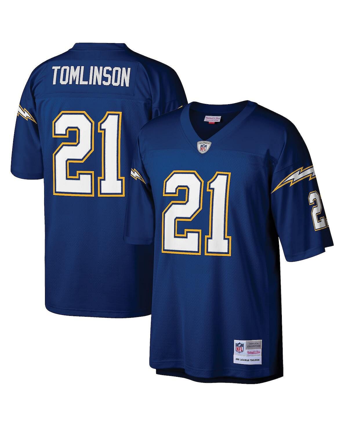 

Реплика мужского трикотажа ladainian tomlinson navy san diego chargers для пенсионеров legacy player Mitchell & Ness, синий