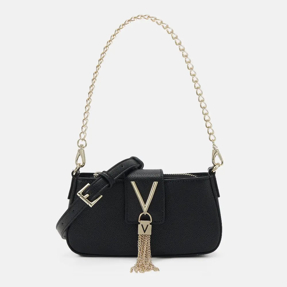 

Сумка Valentino Bags Divina, черный/золотой