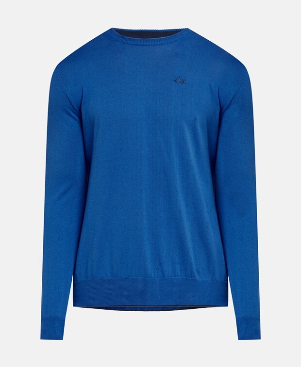 

Джемпер с длинными рукавами La Martina, цвет Royal Blue