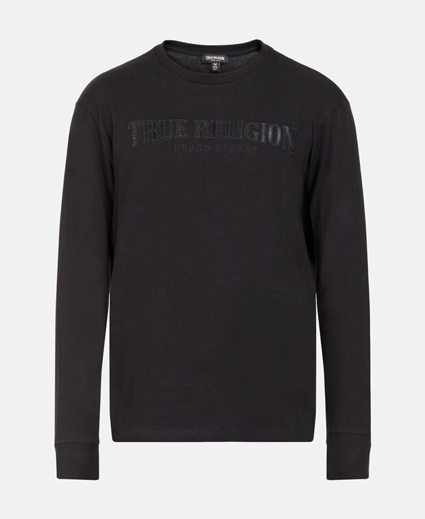 

Рубашка с длинным рукавом True Religion, черный