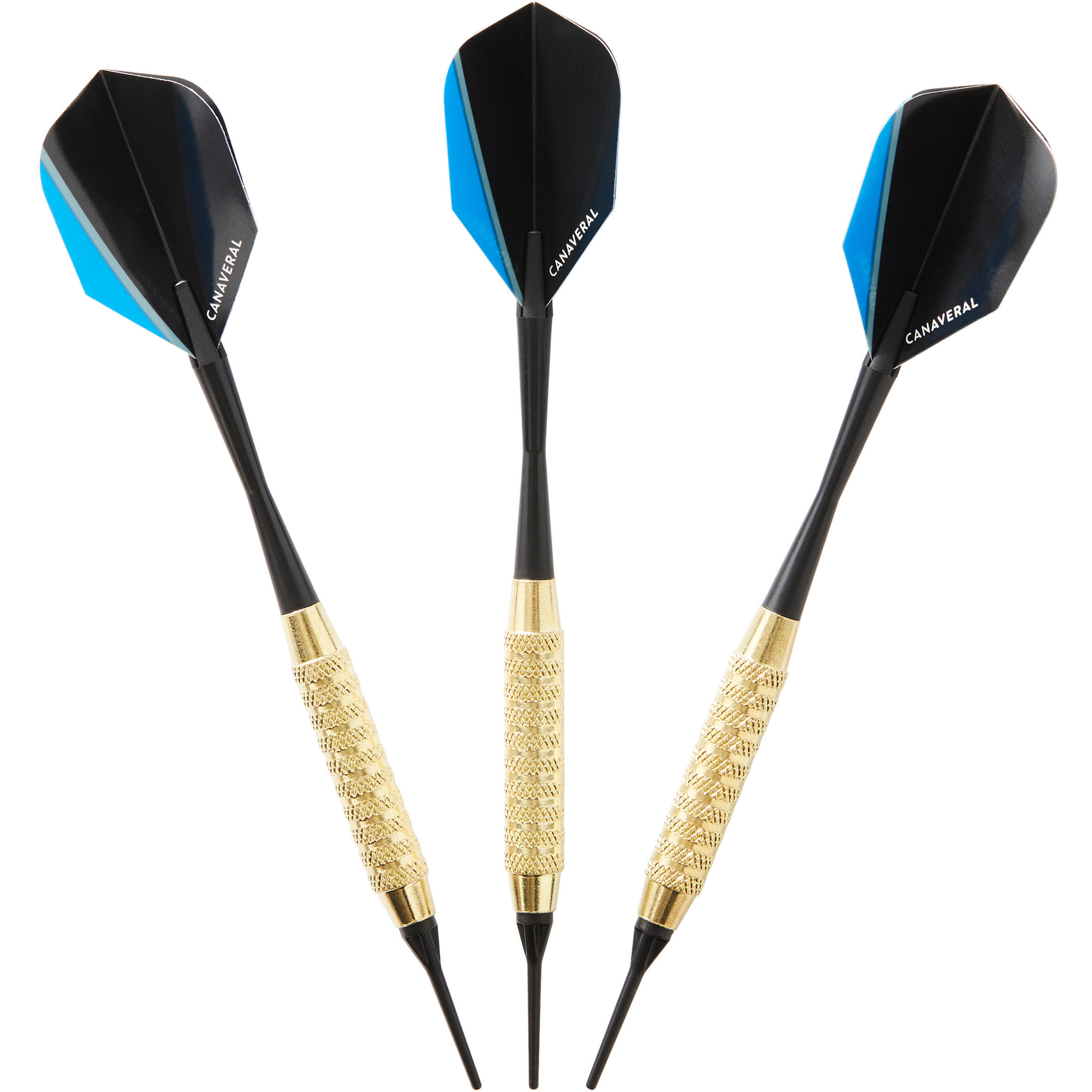 цена Darts S120 Softdart 3 стрелы пластиковые наконечники CANAVERAL