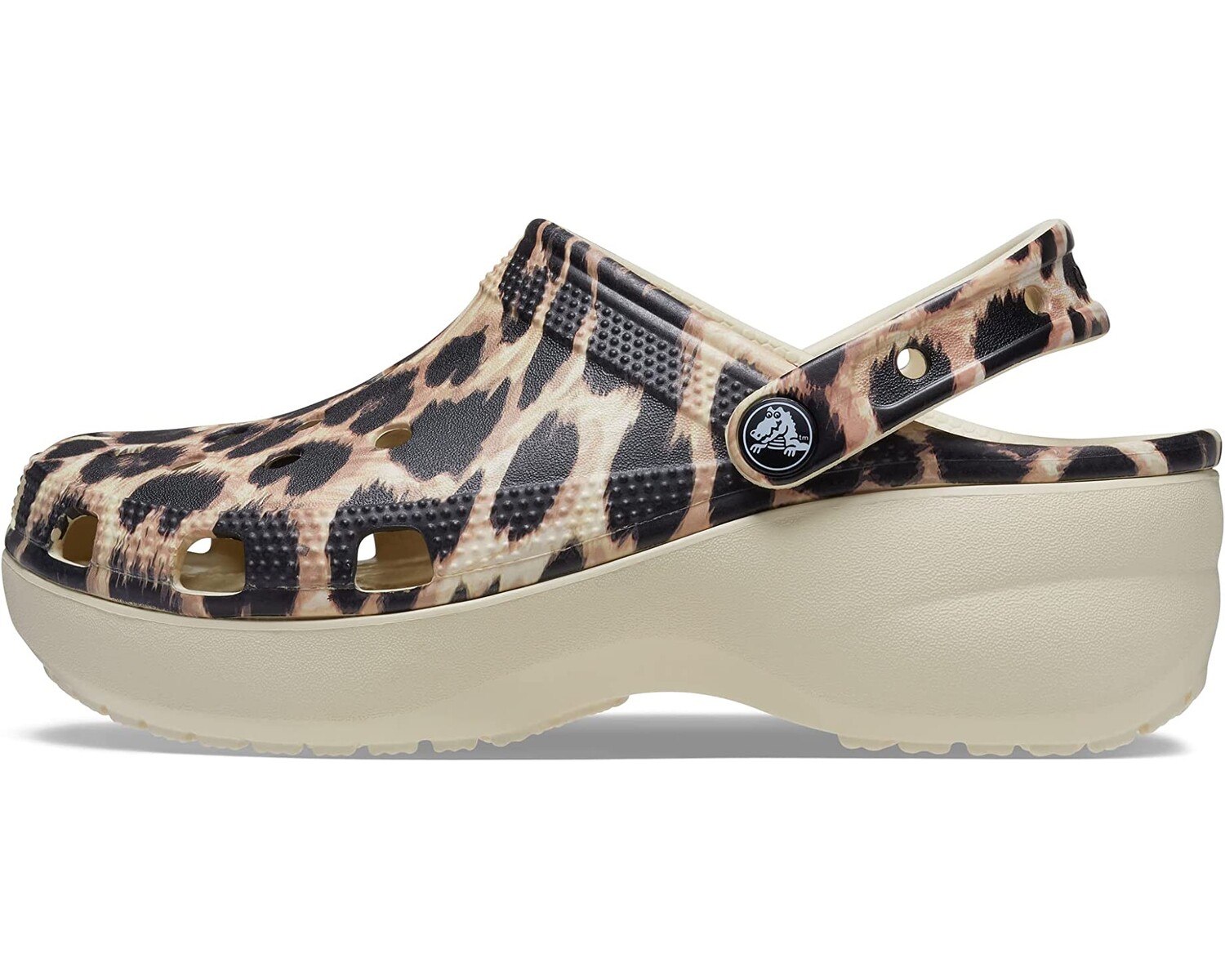

Сабо Classic Platform Clog Crocs, ремикс bone