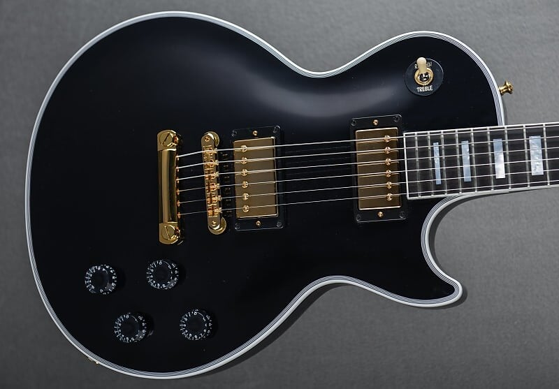 

Современный Les Paul Axcess Custom - Черное дерево Gibson Modern Les Paul Axcess - Ebony