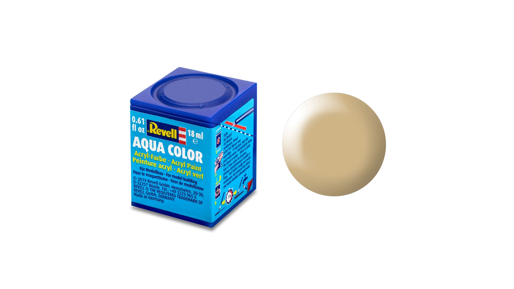 

Revell Aqua Color Beige, полуматовый, 18мл
