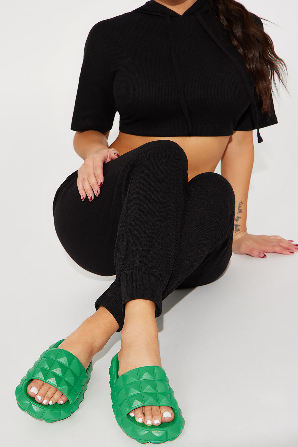 

Шлепанцы Fashion Nova DOREY01, зеленый