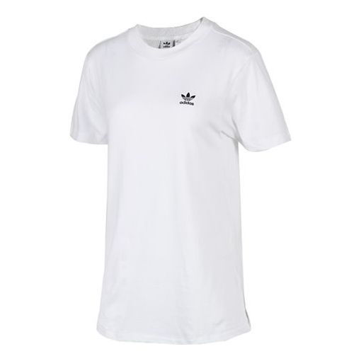 Футболка Adidas originals Pullover Round Neck Short Sleeve White, Белый футболка zara round neck черный