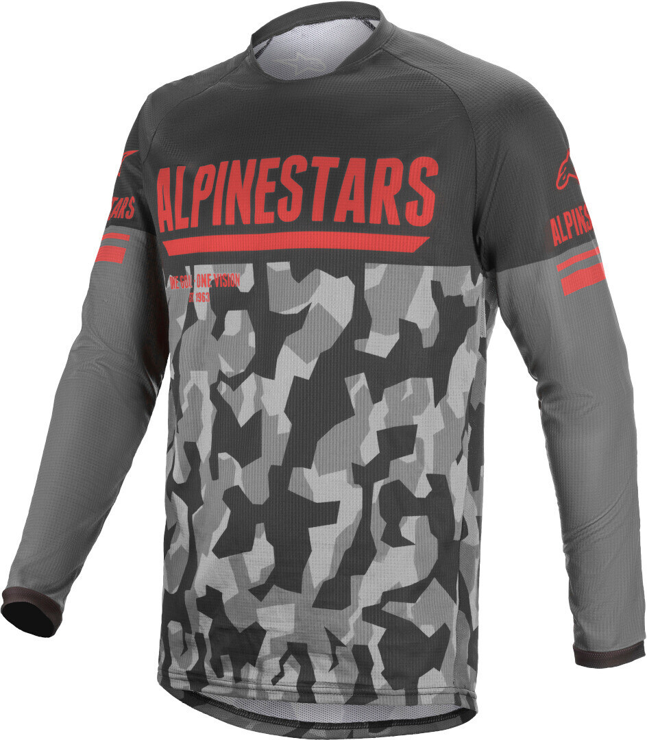 

Джерси Alpinestars Venture R Camo, черный/камуфляжный