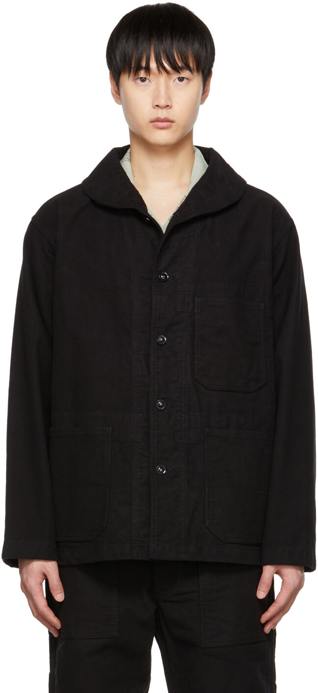 

Черная куртка в стиле милитари Engineered Garments